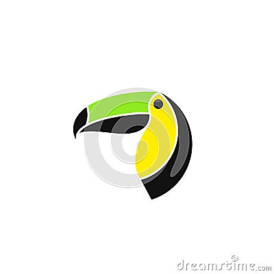 Toucan. Logo Vector Illustration